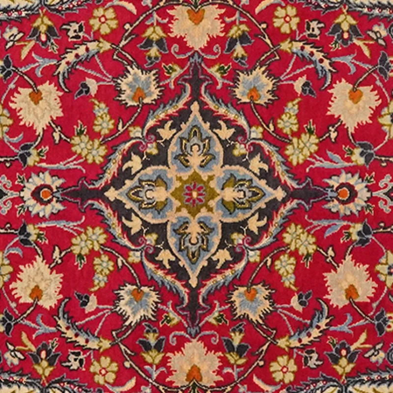 Isfahan · Handgeknüpft – Rot, 108x73 cm