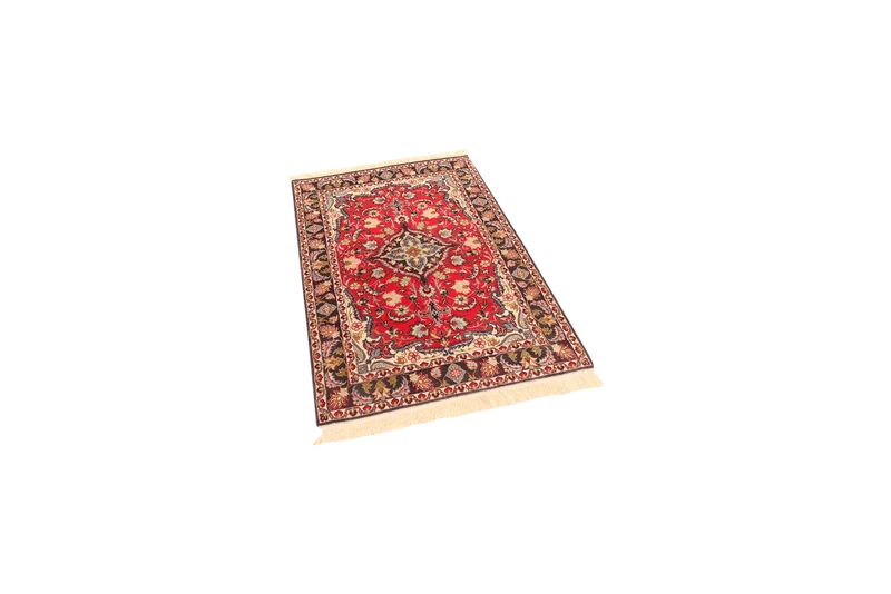 Isfahan · Handgeknüpft – Rot, 108x73 cm