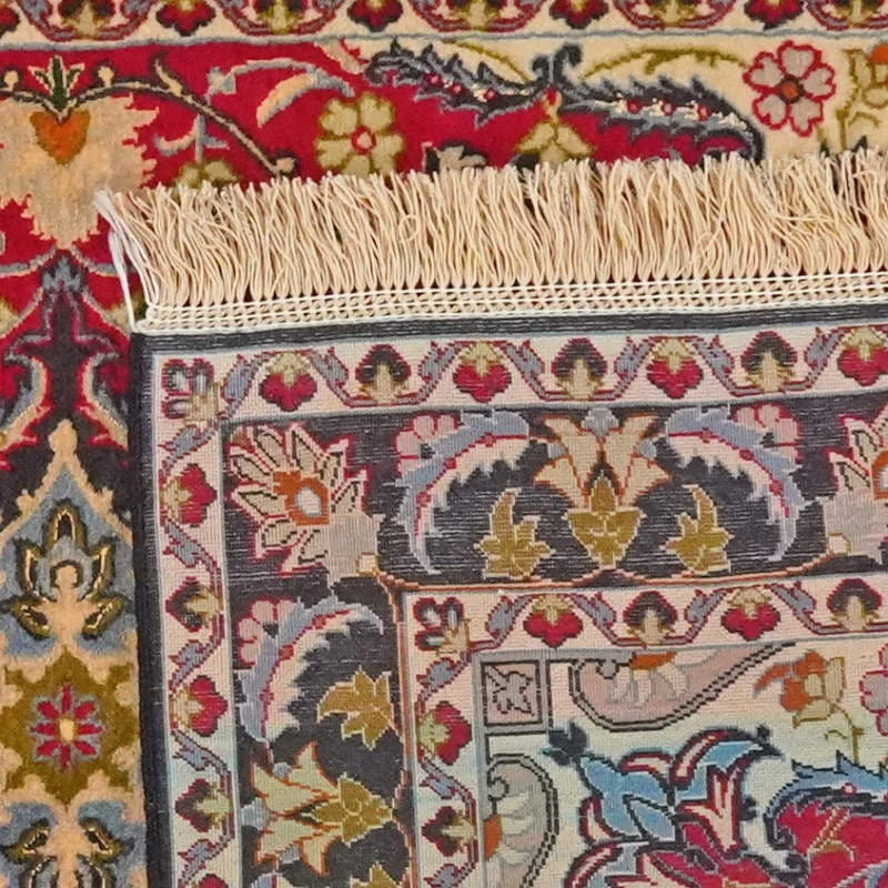 Isfahan · Handgeknüpft – Rot, 108x73 cm