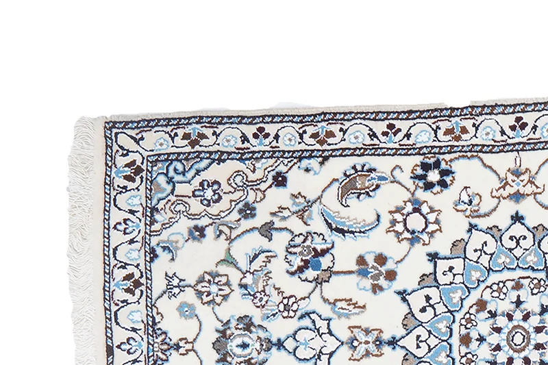 Nain 9La · Handgeknüpft – Beige, 198x60 cm