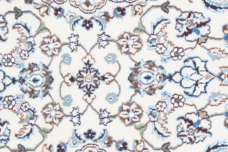 Nain 9La · Handgeknüpft – Beige, 198x60 cm