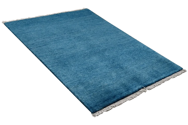 Gabbeh · Handgeknüpft – Blau, 147x104 cm