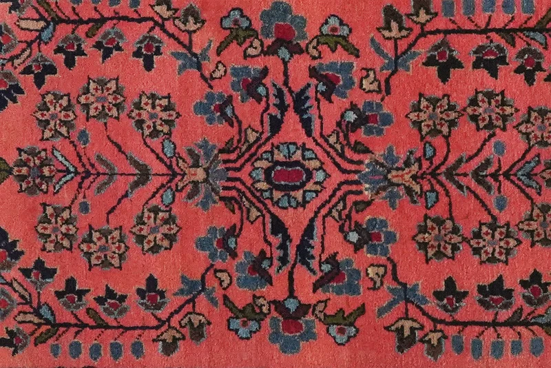 Sarough · Handgeknüpft – Rot, 85x60 cm