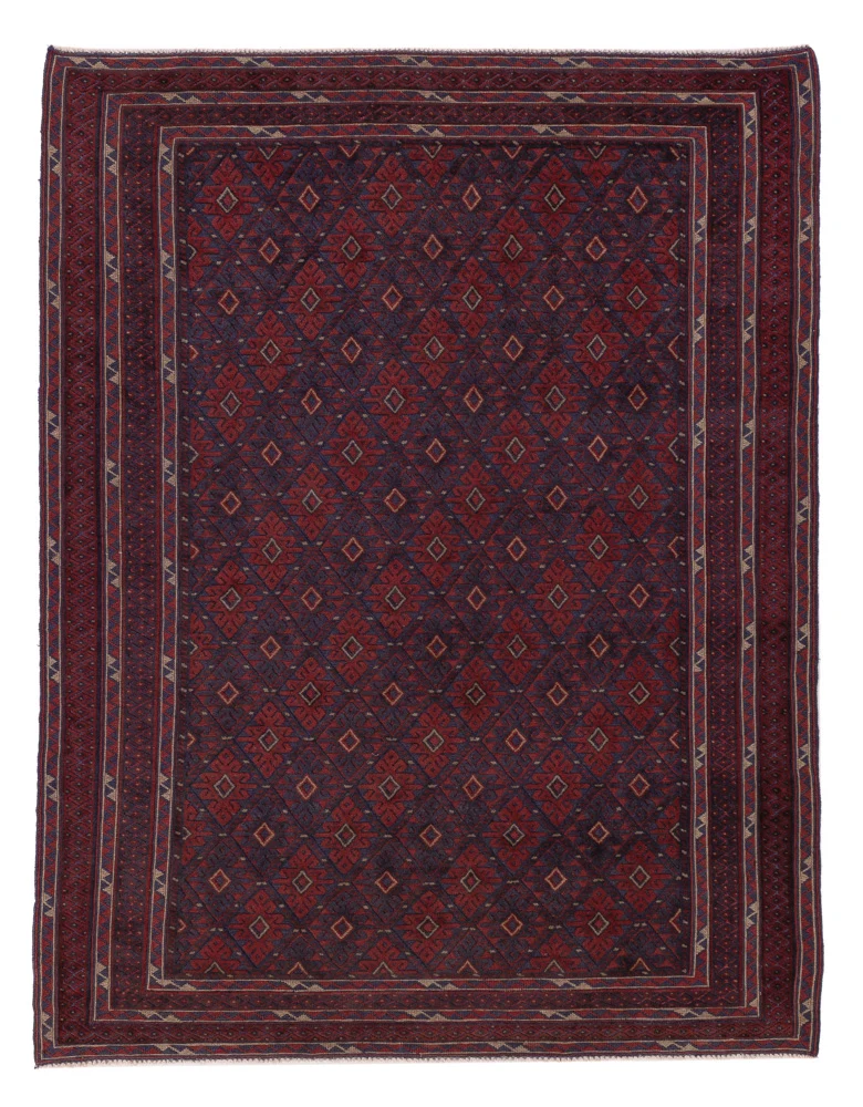 Kelim Afghan Teppich 153x193cm - rost