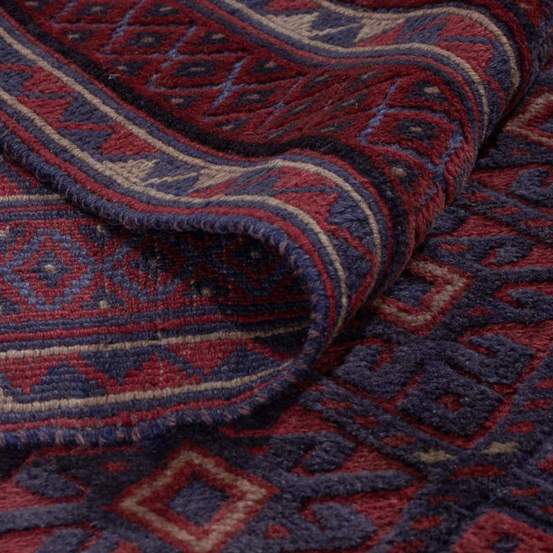 Kelim Afghan Teppich 153x193cm - rost
