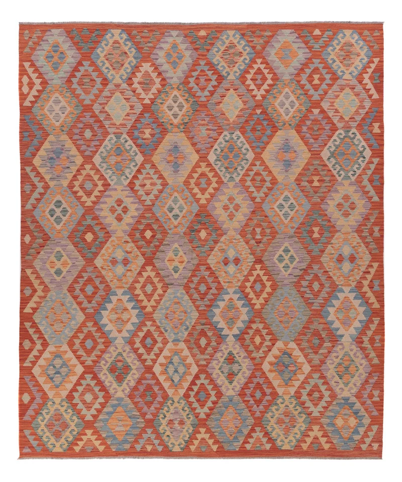 Kelim Maimene Teppich 249x301cm - mehrfarbig