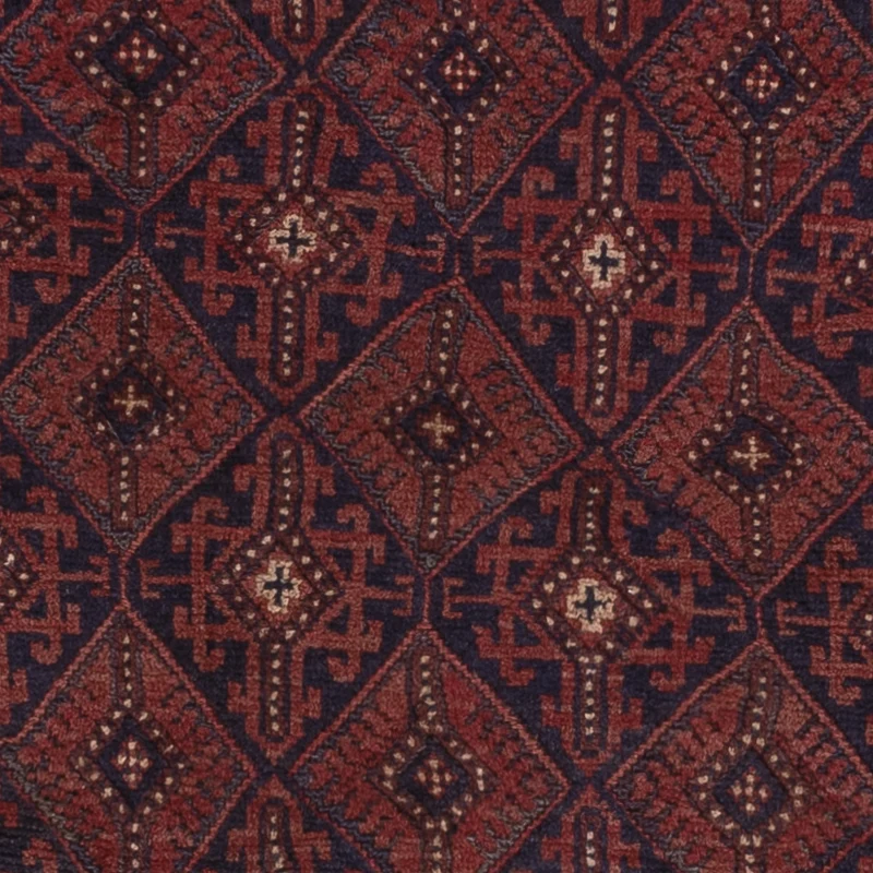 Kelim Afghan Teppich 153x189cm - dunkelbeige