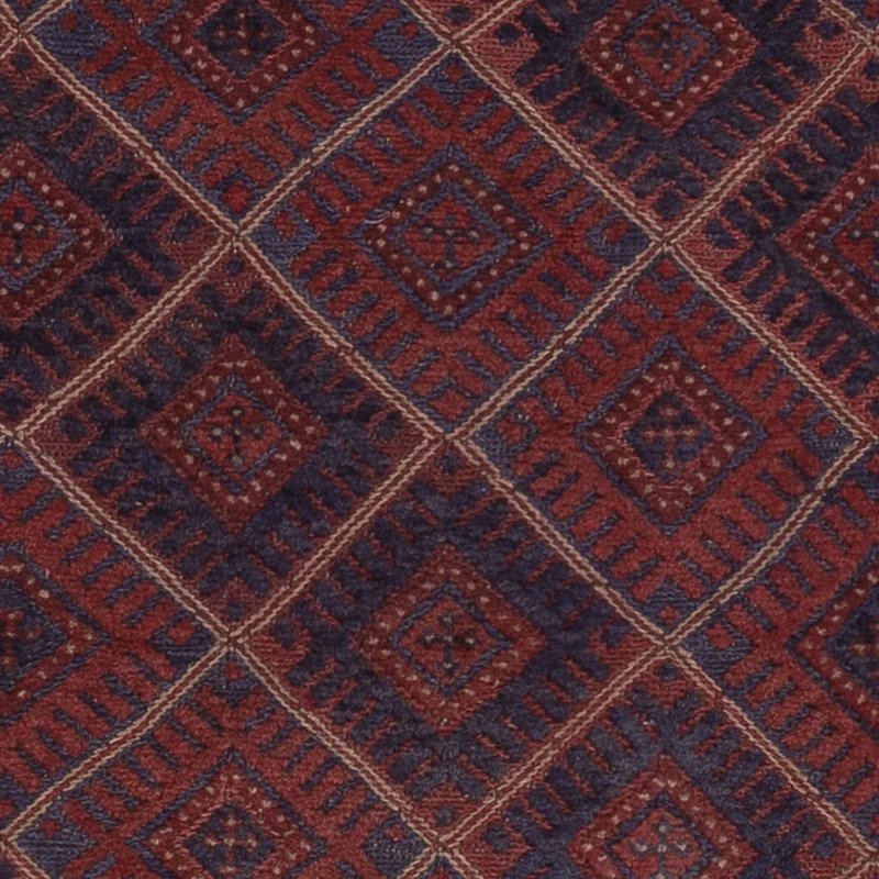 Kelim Afghan Teppich 150x188cm - dunkelbeige
