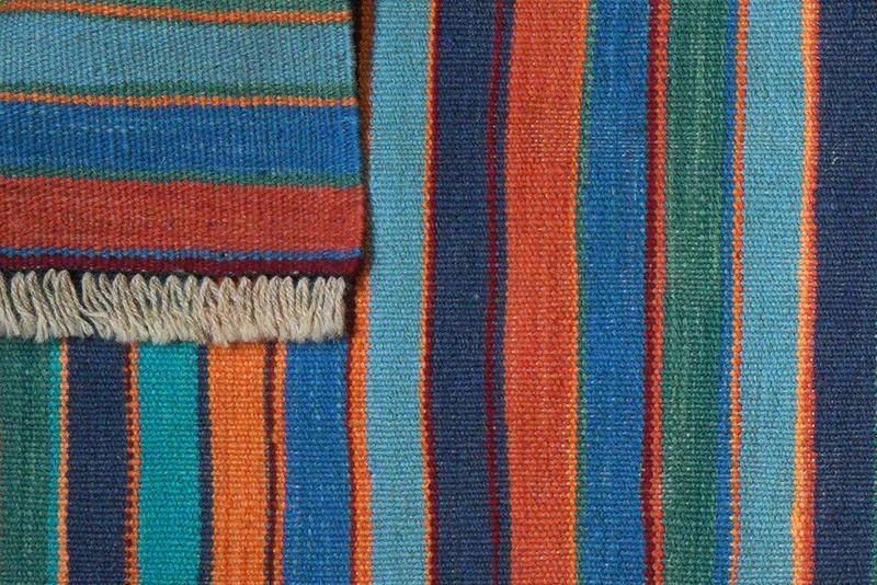 Kelim Gashgai · Handgewebt – Bunt, 197x58 cm