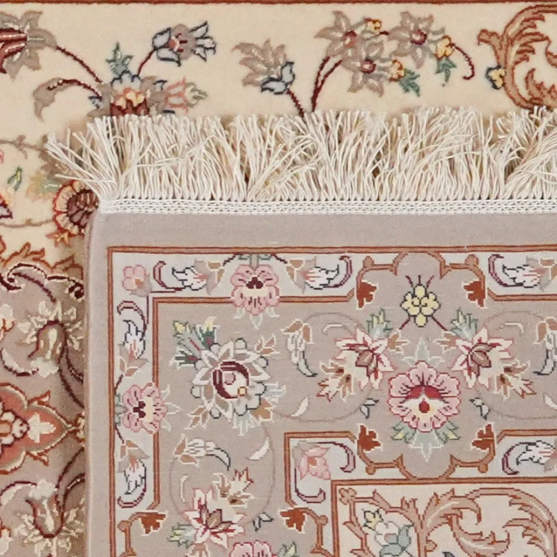 Isfahan · Handgeknüpft – Beige, 223x82 cm