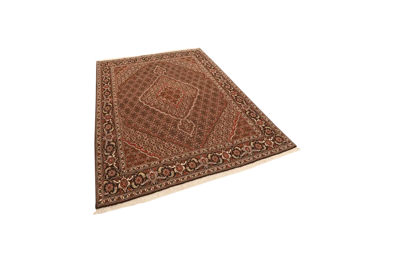 Tabriz 40 Raj · Handgeknüpft – Blau, 203x153 cm