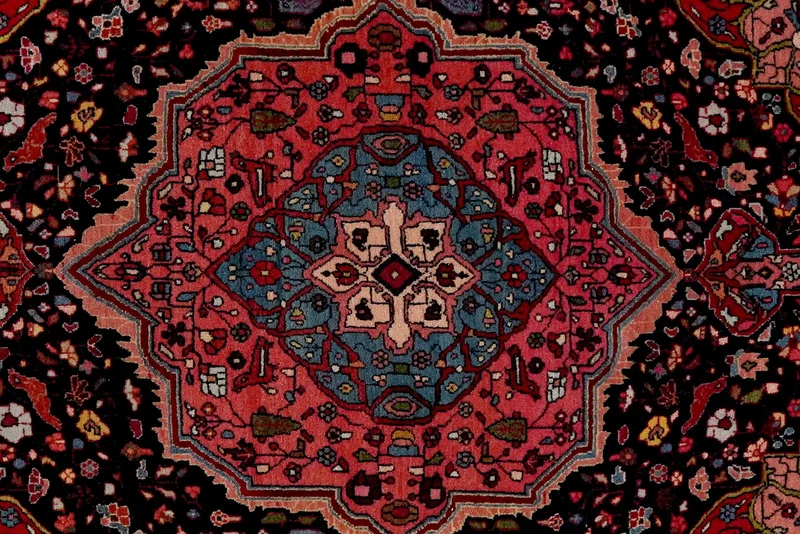 Bidjar · Handgeknüpft – Blau, 159x112 cm