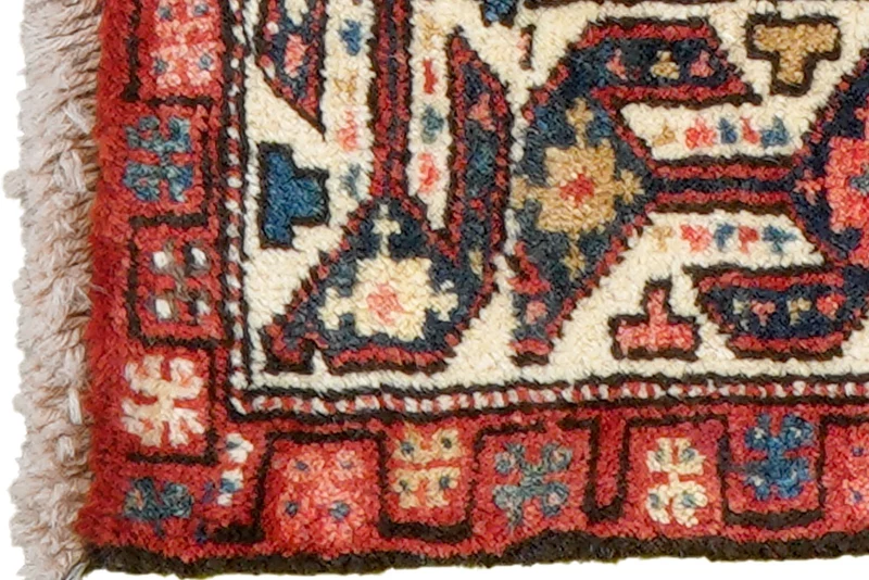 Shahsavan · Handgeknüpft – Blau, 53x106 cm