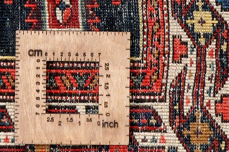 Shahsavan · Handgeknüpft – Blau, 53x106 cm