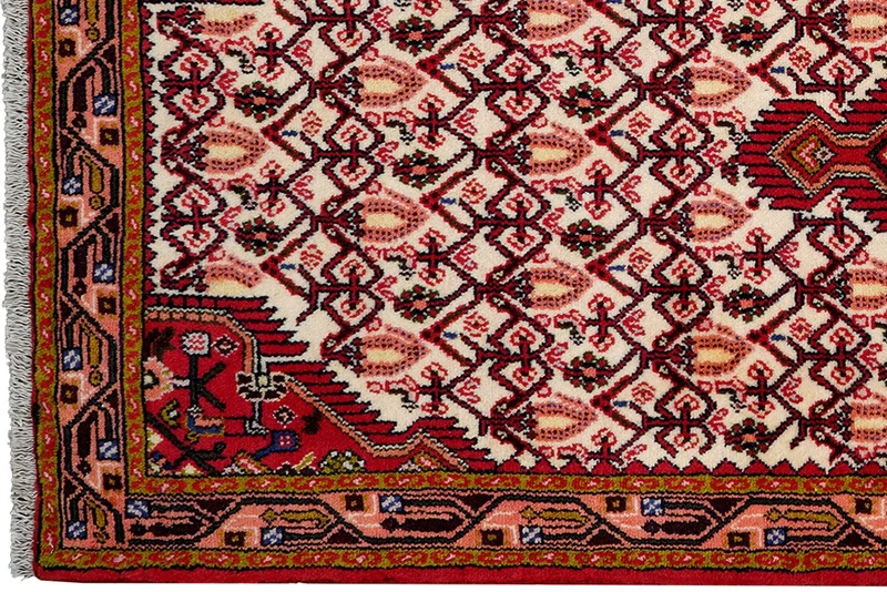 Assadabad · Handgeknüpft – Beige, 193x80 cm