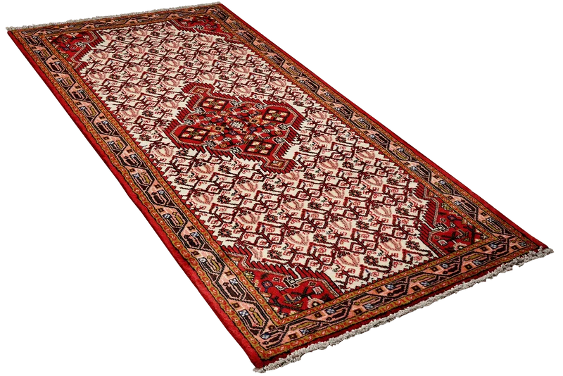 Assadabad · Handgeknüpft – Beige, 193x80 cm