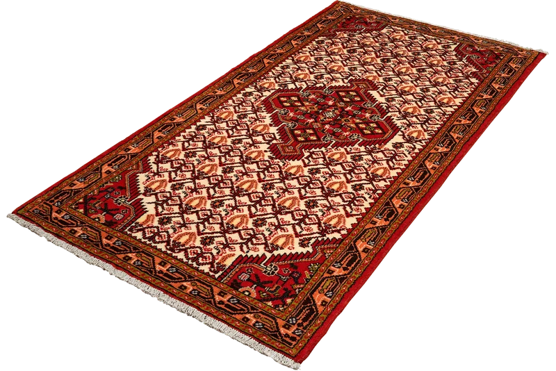 Assadabad · Handgeknüpft – Beige, 193x80 cm