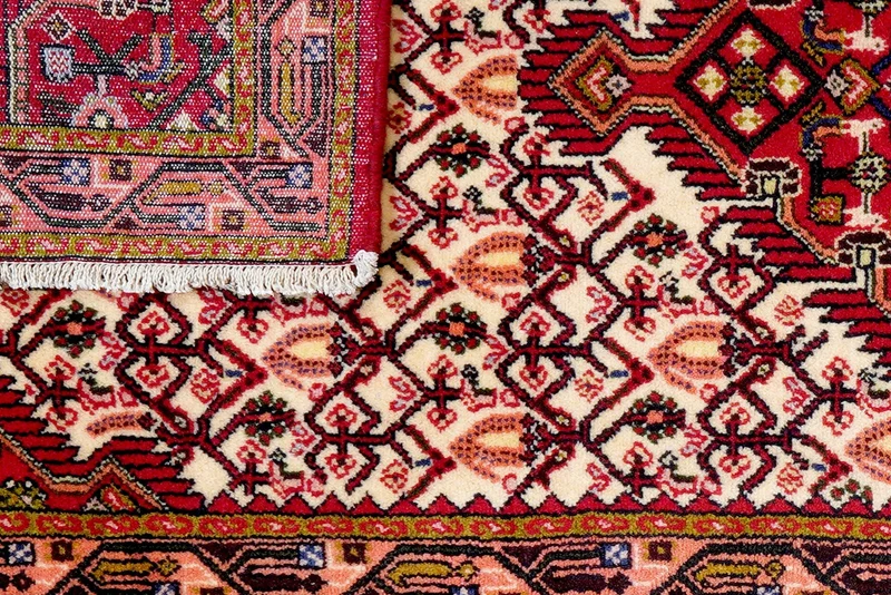 Assadabad · Handgeknüpft – Beige, 193x80 cm
