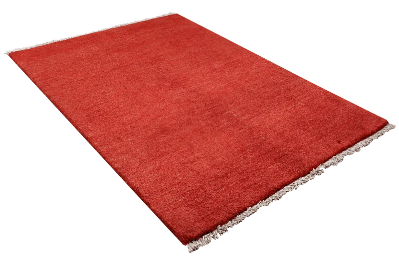 Gabbeh · Handgeknüpft – Rot, 148x103 cm