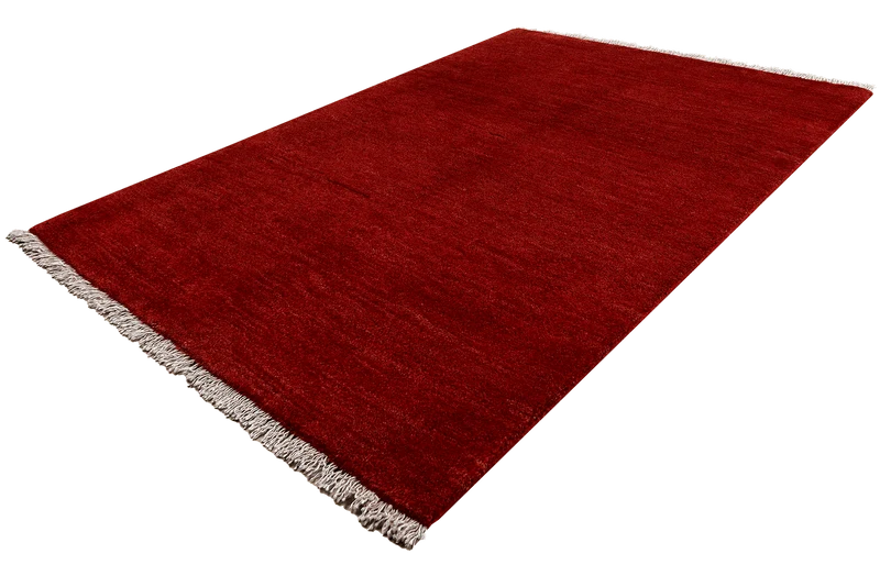 Gabbeh · Handgeknüpft – Rot, 148x103 cm