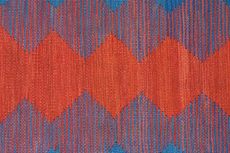 Kelim Gashgai · Handgewebt – Bunt, 198x60 cm