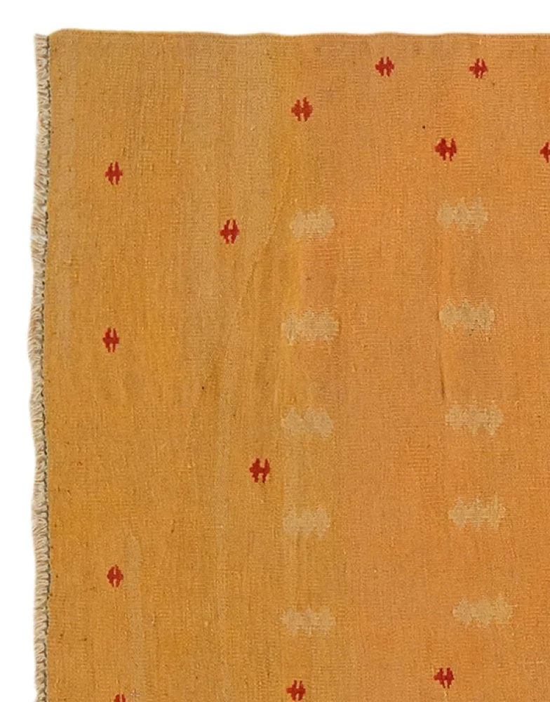 Kelim Gashgai · Handgewebt – Gelb, 180x86 cm
