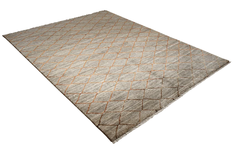 Gabbeh Basi · Handgeknüpft – Braun, 287x205 cm