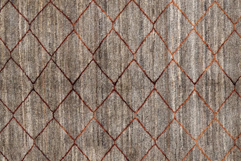 Gabbeh Basi · Handgeknüpft – Braun, 287x205 cm
