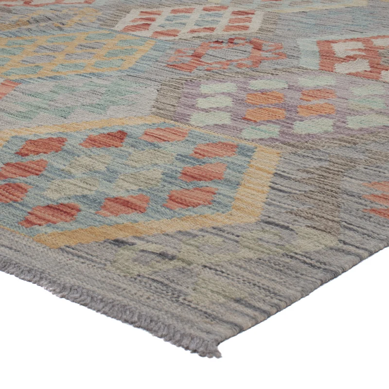 Kelim Maimene Teppich 202x302cm - mehrfarbig