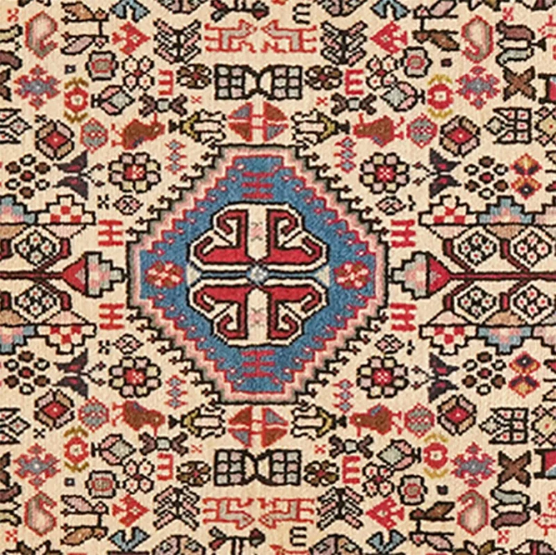 Abadeh · Handgeknüpft – Beige, 151x68 cm