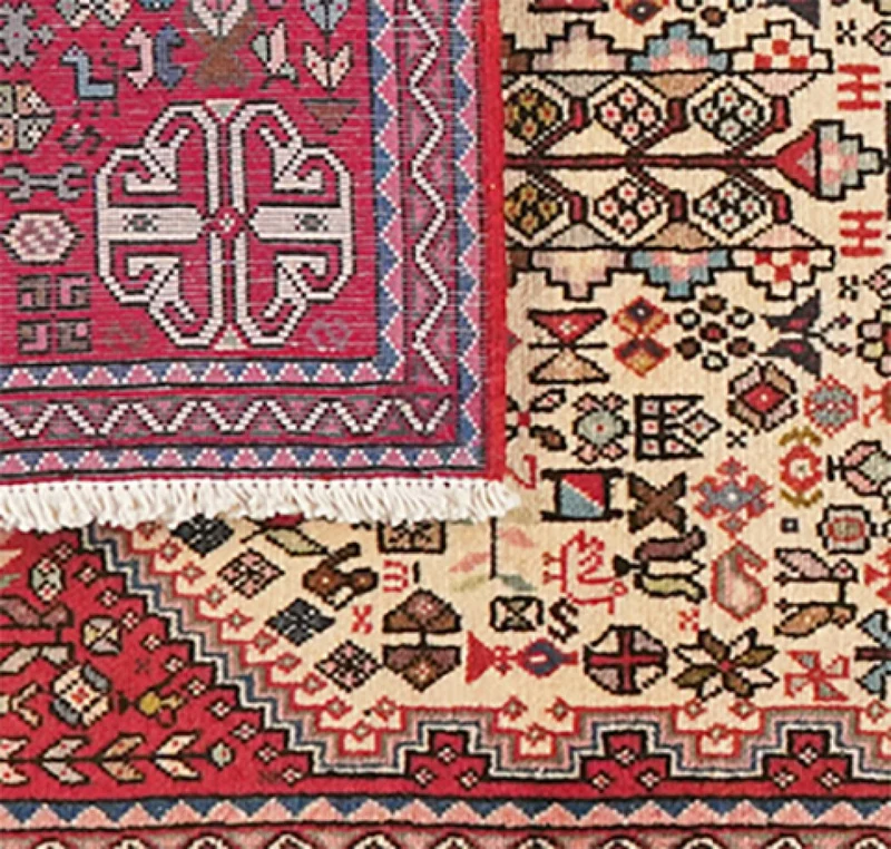 Abadeh · Handgeknüpft – Beige, 151x68 cm
