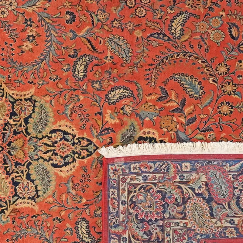 Kashan · Handgeknüpft – Rot, 317x214 cm
