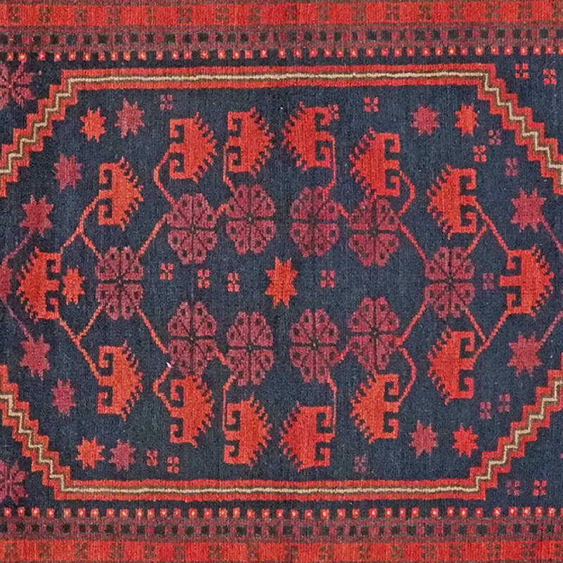 Yagdjibedir · Handgeknüpft – Blau, 177x104 cm