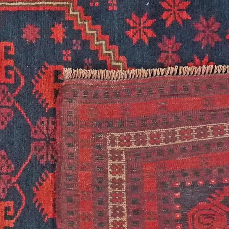 Yagdjibedir · Handgeknüpft – Blau, 177x104 cm