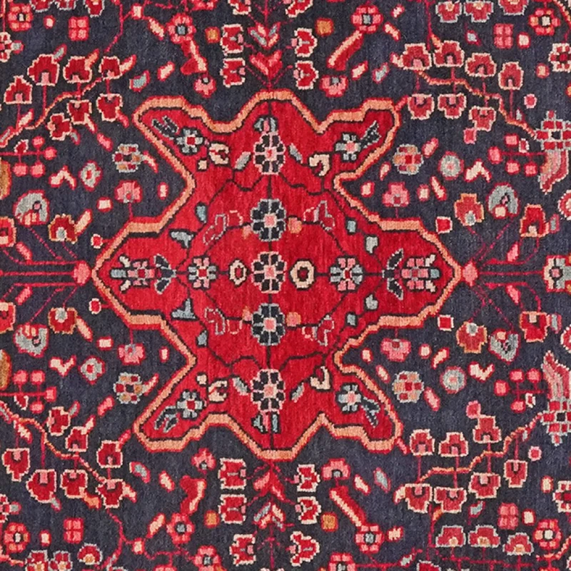 Malayer · Handgeknüpft – Blau, 153x111 cm