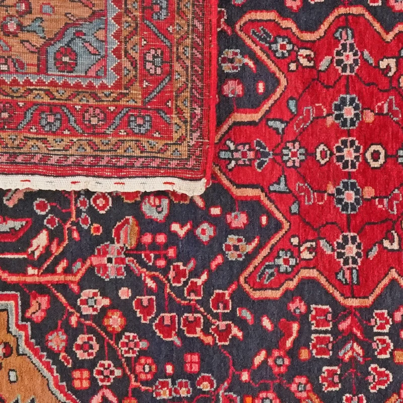 Malayer · Handgeknüpft – Blau, 153x111 cm