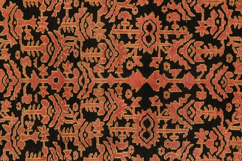 Malayer · Handgeknüpft – Schwarz, 119x83 cm