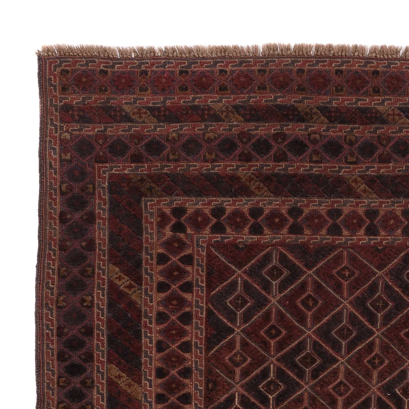 Kelim Afghan Teppich 150x193cm - rost