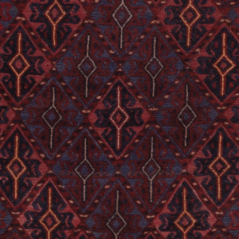 Kelim Afghan Teppich 148x184cm - dunkelbeige