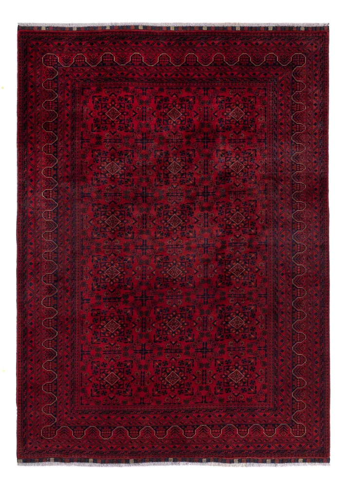 Khal Mohammadi Teppich 175x237cm - Orientteppich - dunkelrot