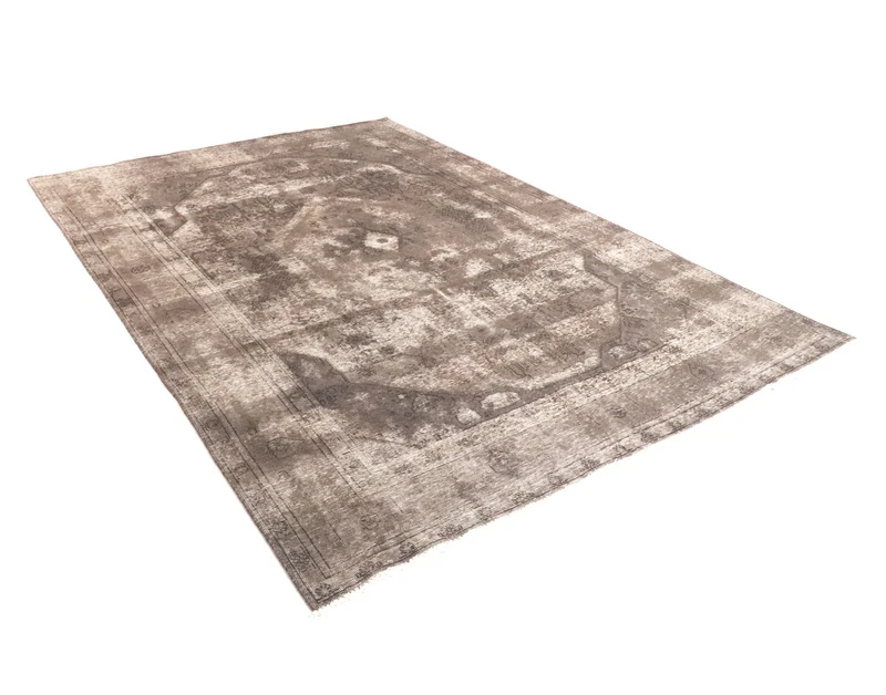 Vintage · Handgeknüpft – Grau, 295x207 cm