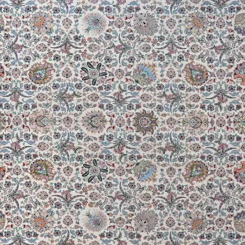 Tabriz 60 Raj · Handgeknüpft – Beige, 407x296 cm