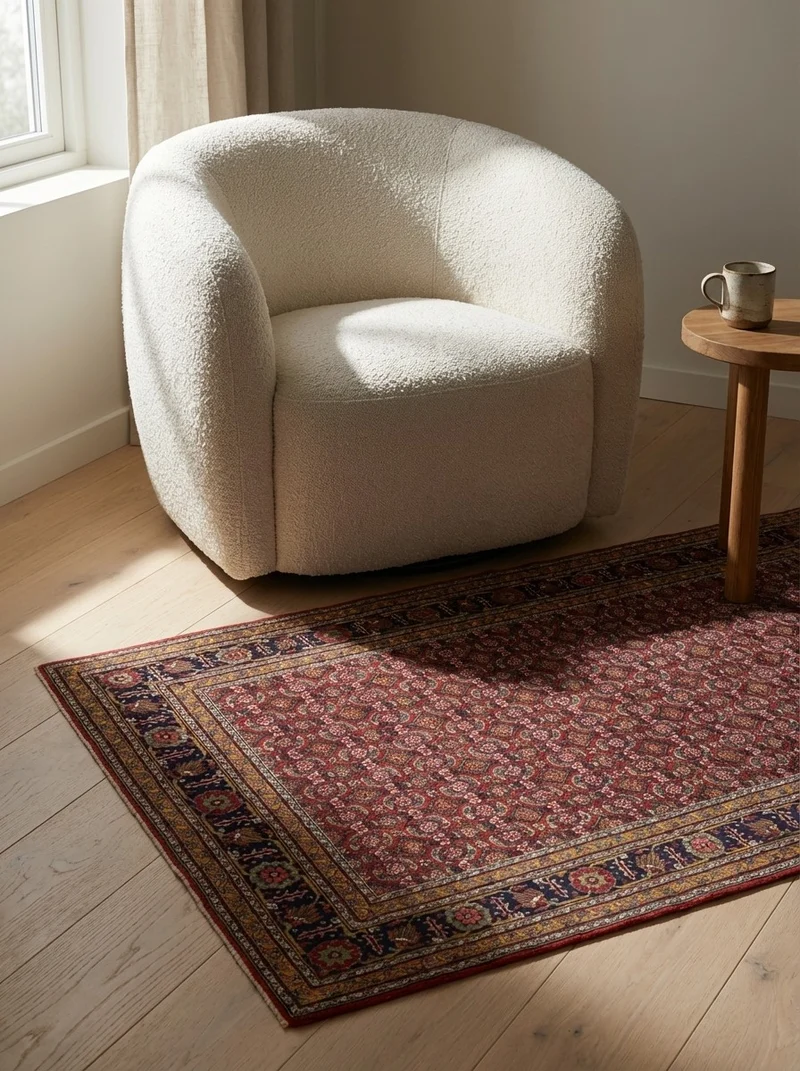 Tabriz Old · Handgeknüpft – Rot, 150x110 cm