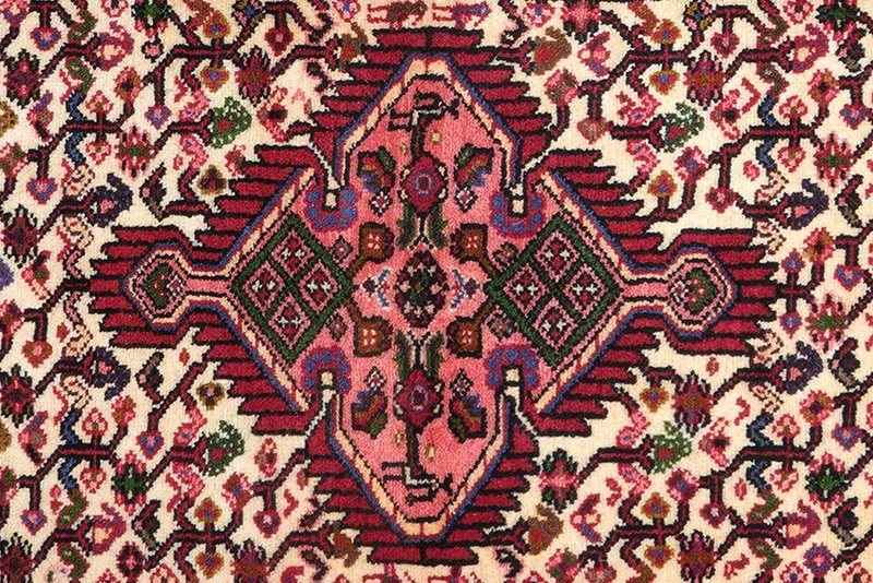 Assadabad · Handgeknüpft – Beige, 197x76 cm