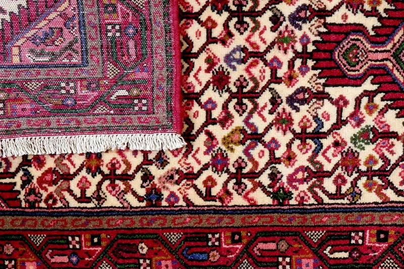 Assadabad · Handgeknüpft – Beige, 197x76 cm
