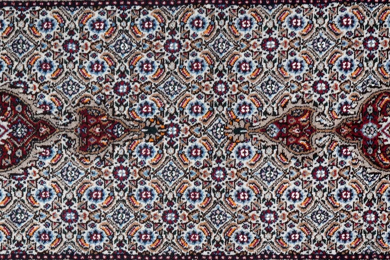 Moud Mahi · Handgeknüpft – Beige, 195x77 cm