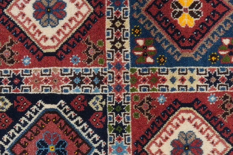 Yalameh · Handgeknüpft – Bunt, 128x78 cm