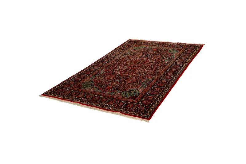 Kashan · Handgeknüpft – Blau, 207x133 cm
