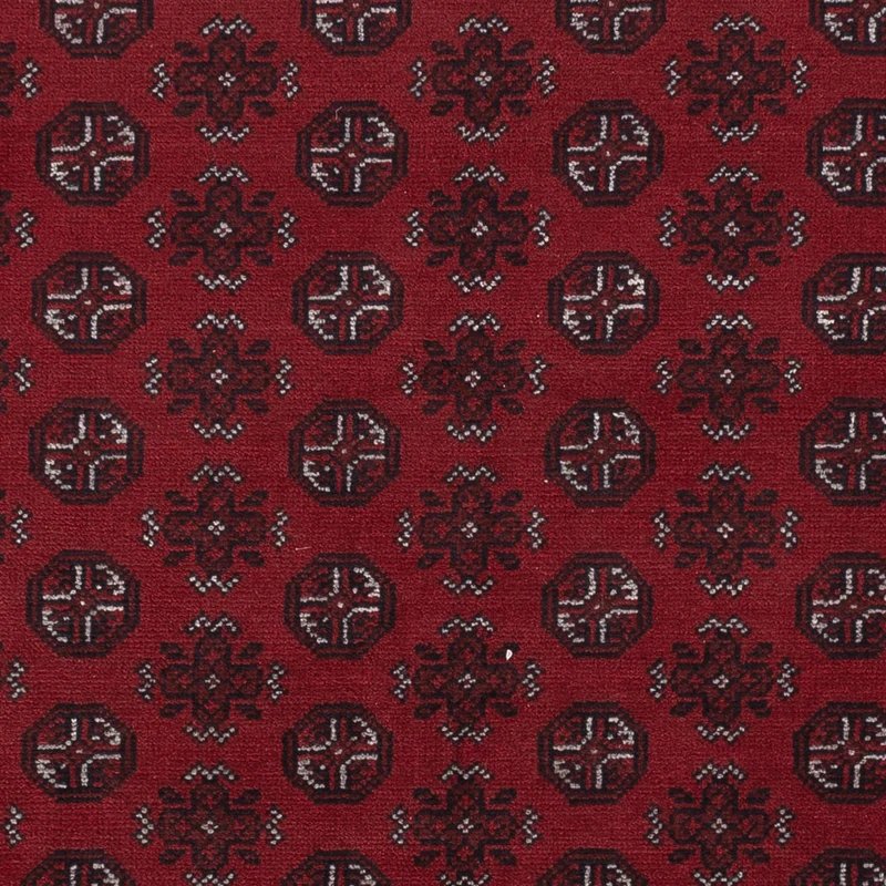 Afghan Teppich - Filpa - 202 x 283 cm - dunkelrot
