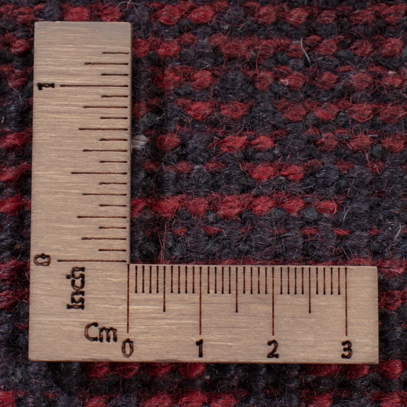 Afghan Teppich - Filpa - 202 x 283 cm - dunkelrot